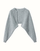 100% Cashmere Poncho Scarf