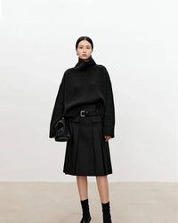 Oversized Cashmere Turtleneck Sweater