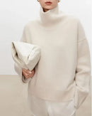 Oversized Cashmere Turtleneck Sweater